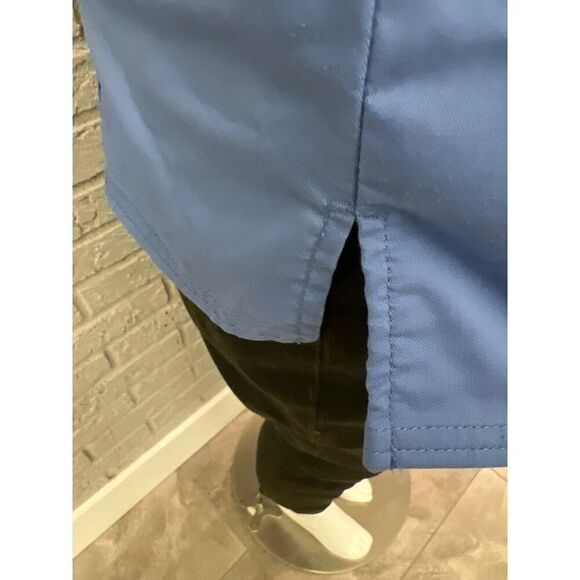 Cherokee Workwear Women Blue Scrub Top Size XS - Picture 6 of 9